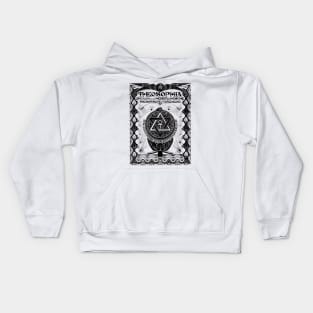 Cover for a Theosophy tract Kids Hoodie